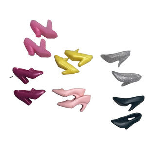 Barbie Doll Shoes Pumps Heels Classic & Chunky Block Fashion Accessories